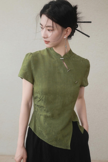 Summer Green Tea Top