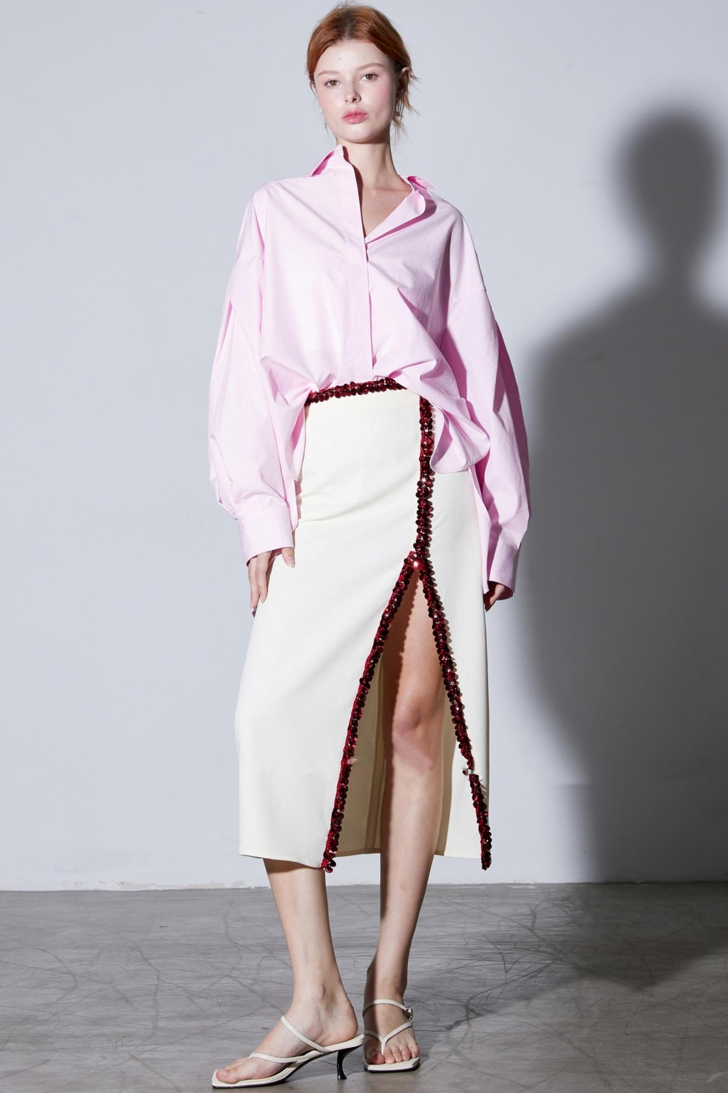 Structured Sequin High-end Skirt