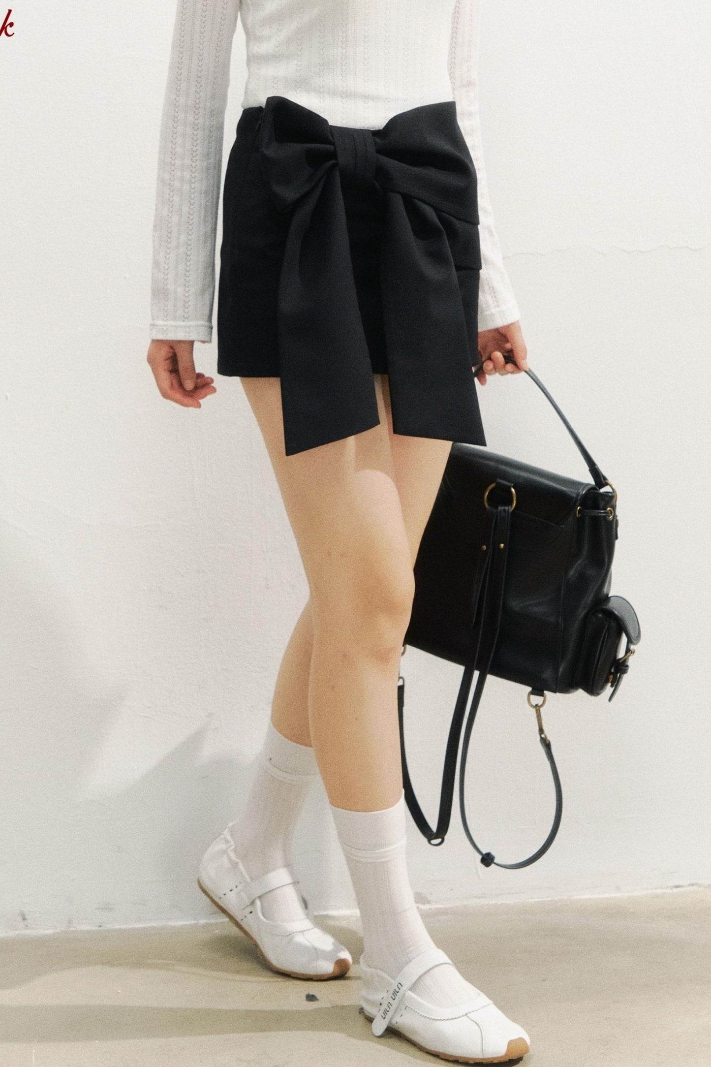 Bow Short Skirt