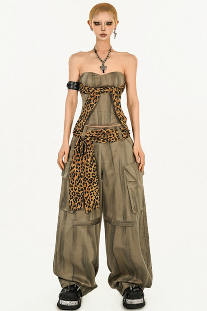 Fishbone Style Bandeau Top Set-Up