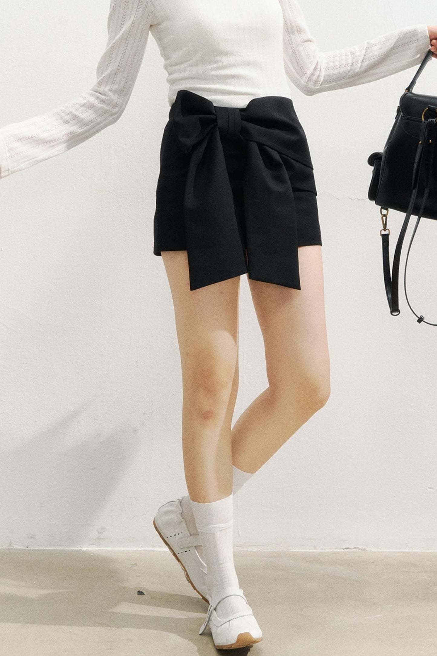 Bow Short Skirt