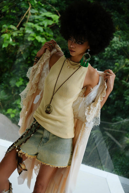 Wandering Wave Slim Fit Tank Top