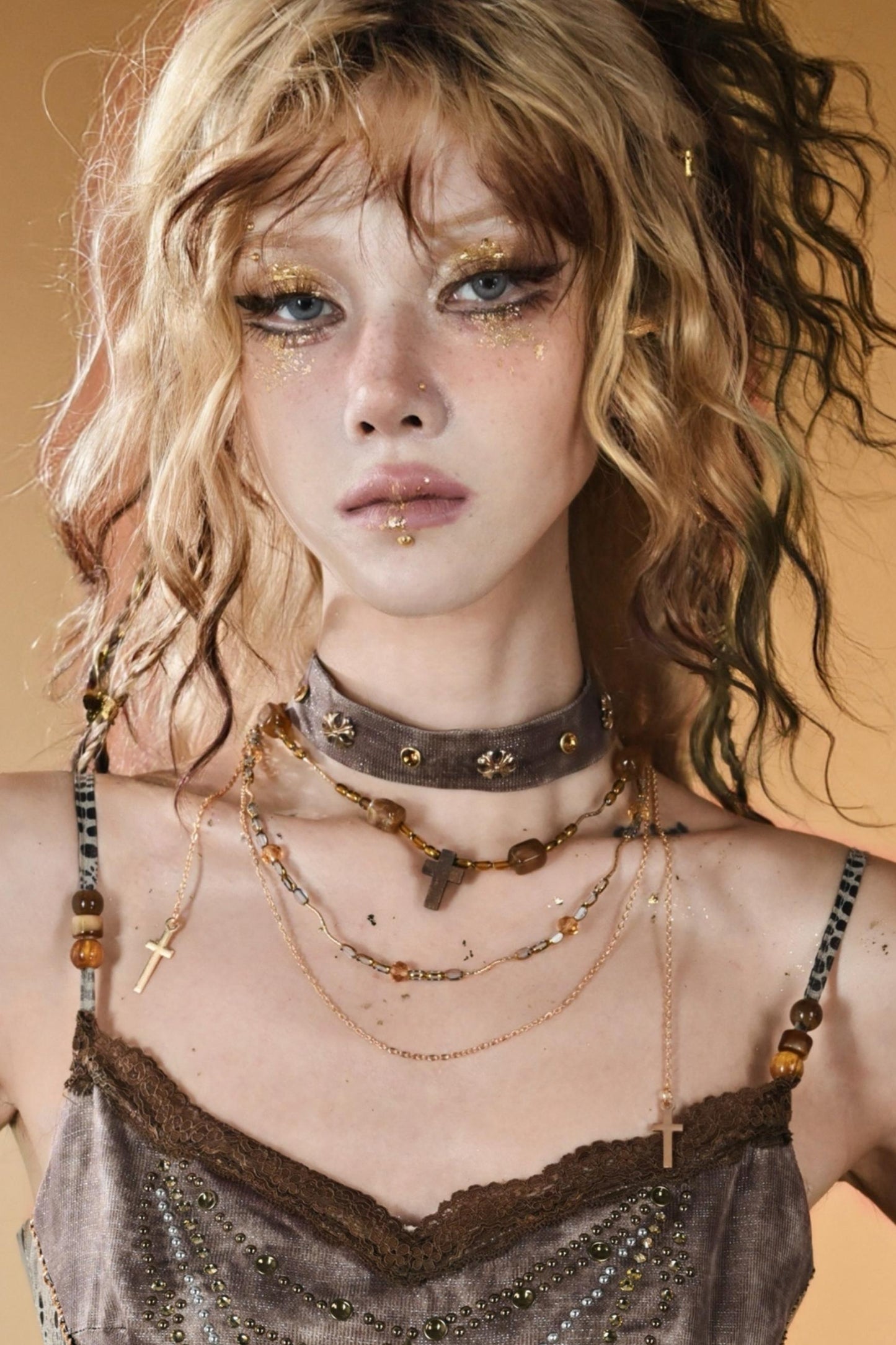 Gilded Snake Choker