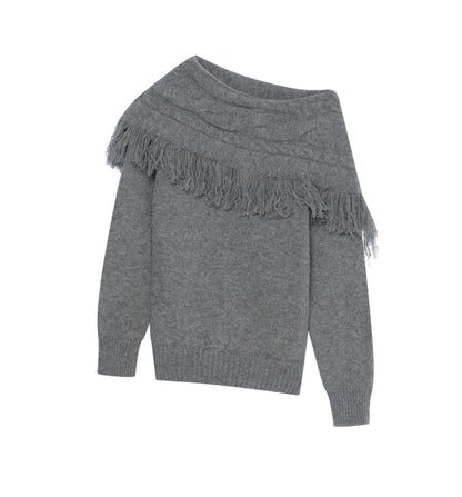 Vintage Wool Cable Sweater Set-Up