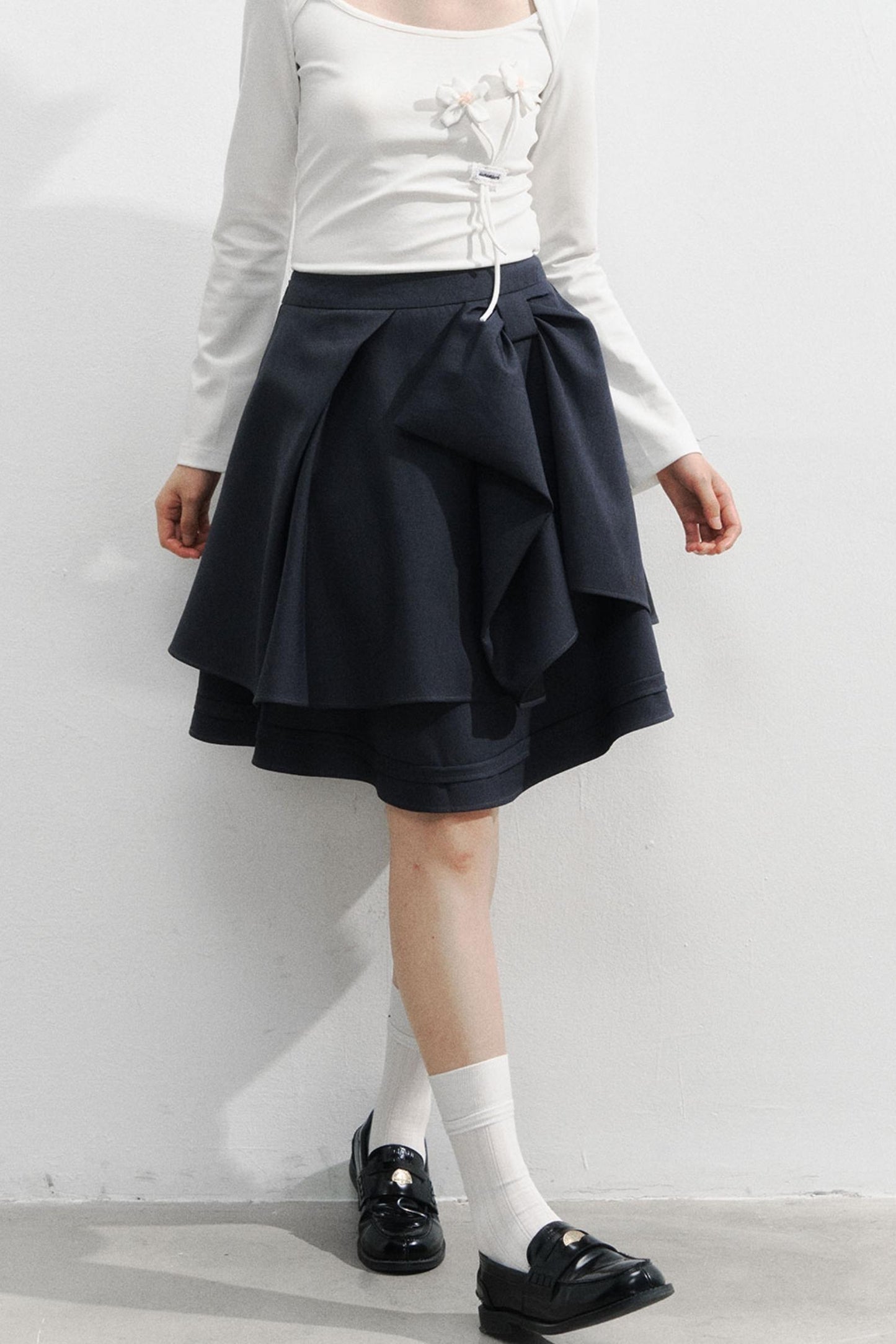 Vintage Bow Design Skirt