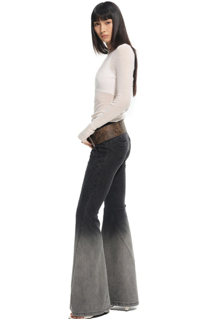 Rock Twill Bootcut Trousers