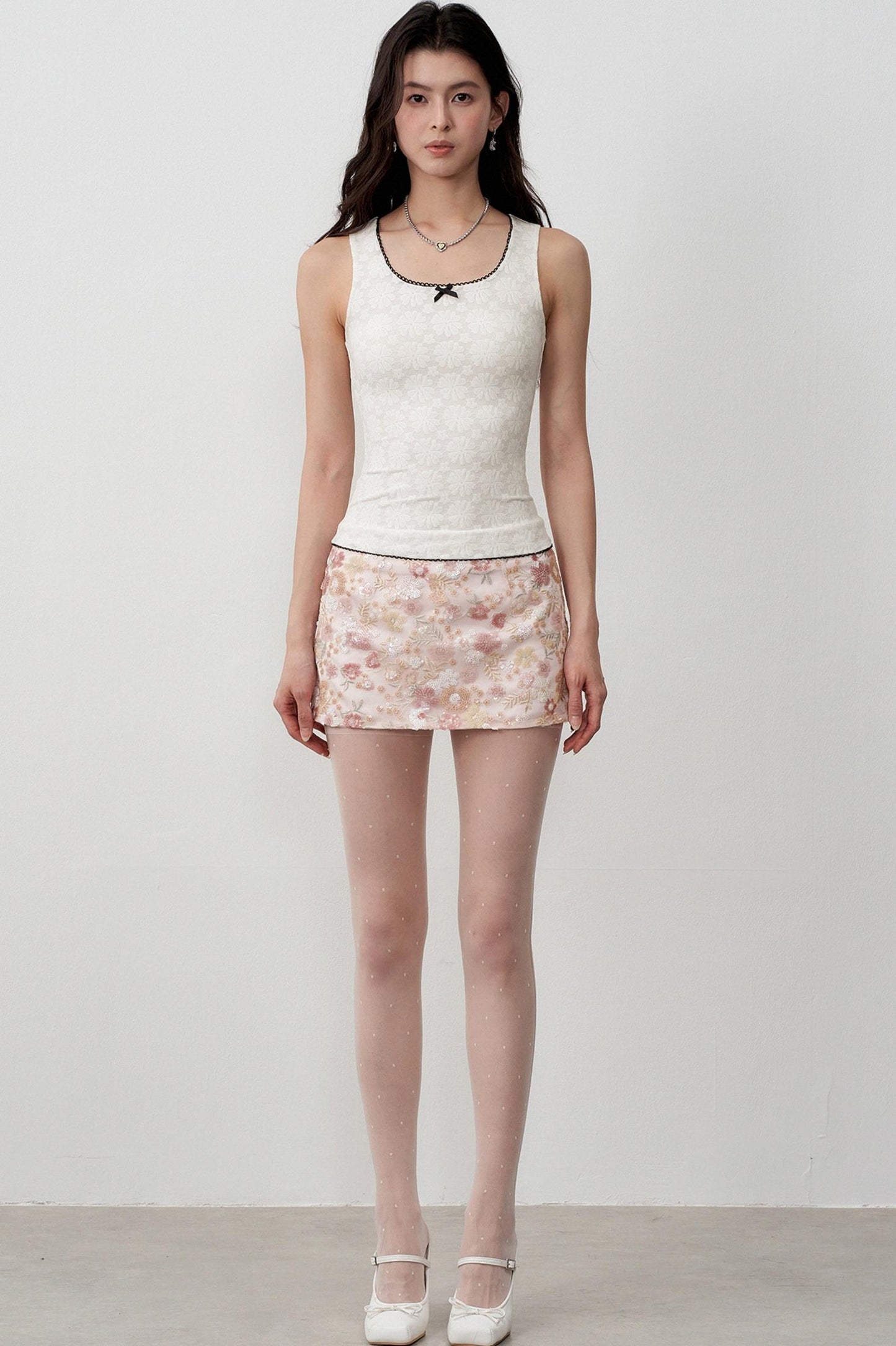 Lightweight Jacquard Stretch Slim Vest