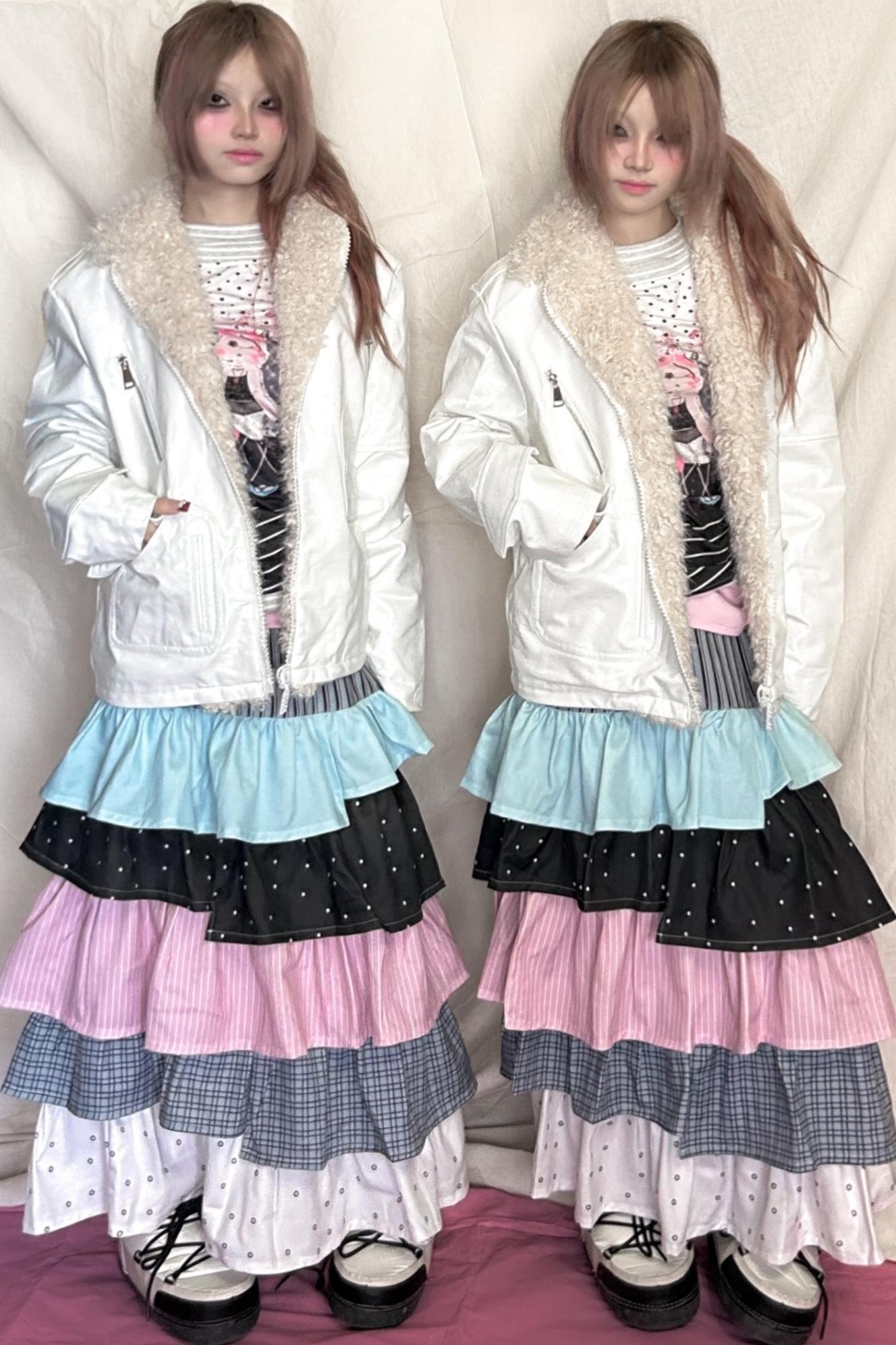 Angel Cream Cake Skirt