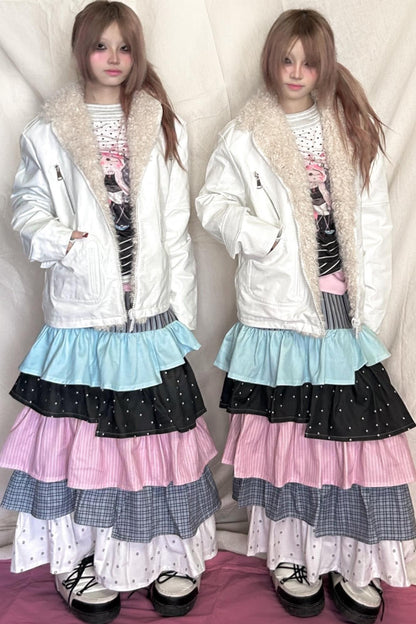 Angel Cream Cake Skirt