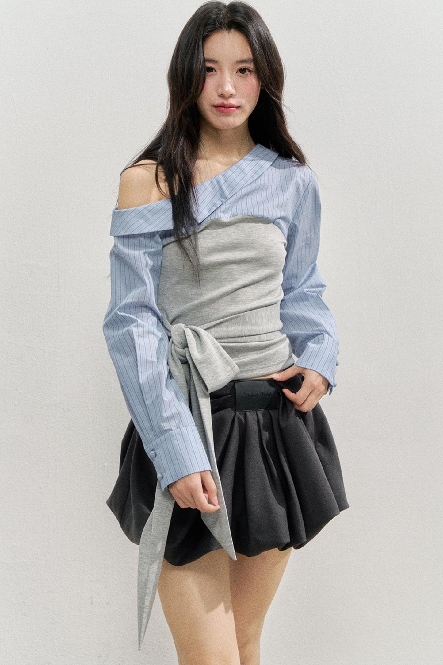 Elegant High Waist Skirt