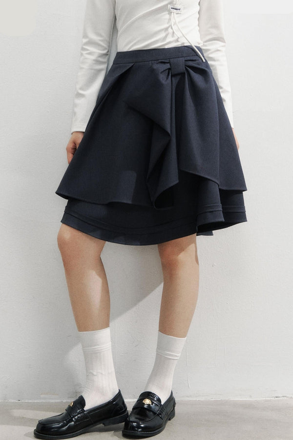 Vintage Bow Design Skirt