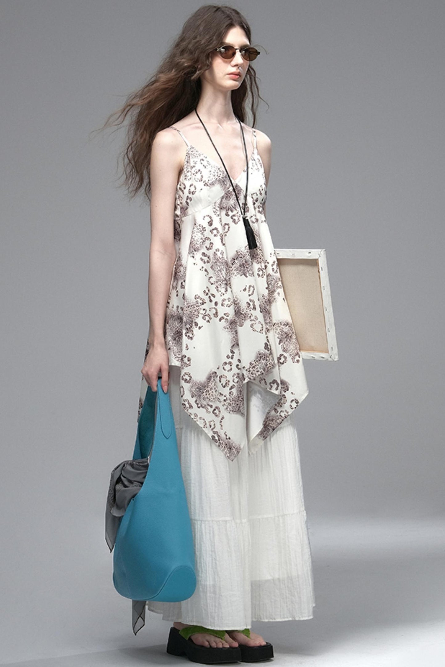 Bronze Leopard Skirt Camisole