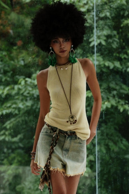 Wandering Wave Slim Fit Tank Top