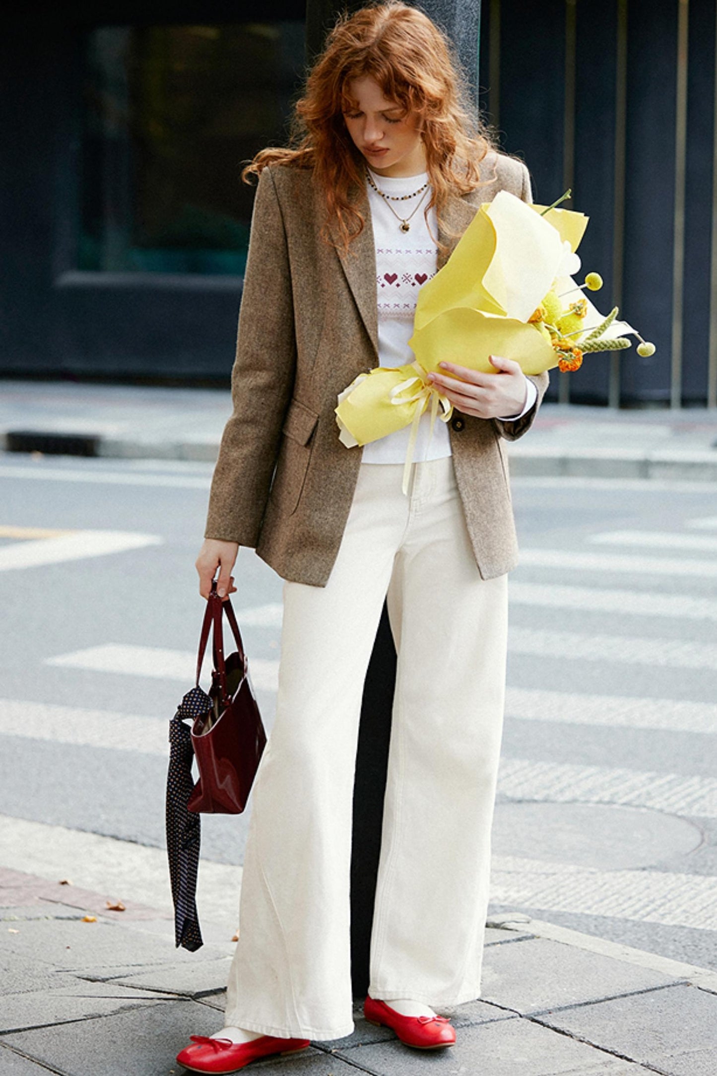 White Distressed Jeans