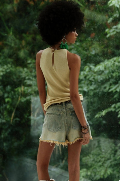 Wandering Wave Slim Fit Tank Top