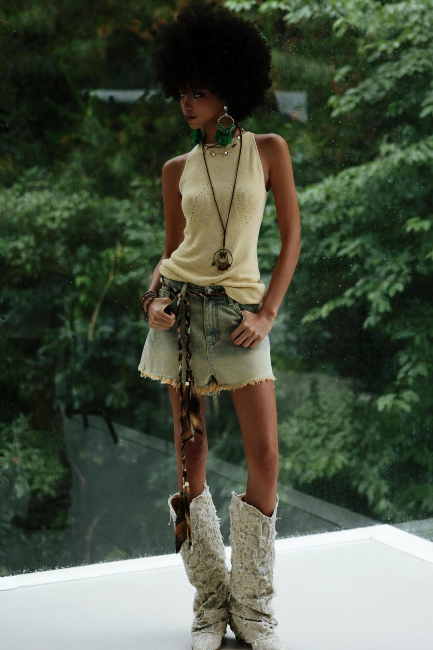 Wandering Wave Slim Fit Tank Top