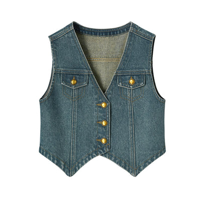 Vintage Denim Vest