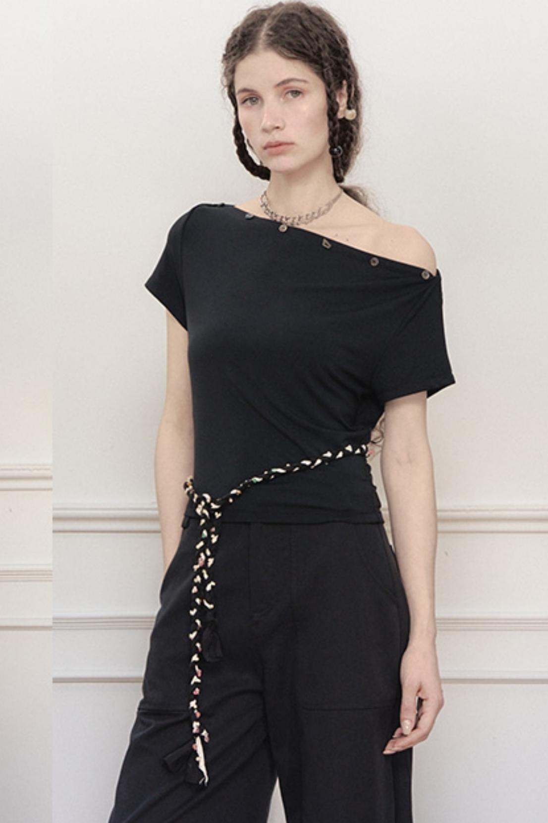 Irregular Gemstone Waist Chain