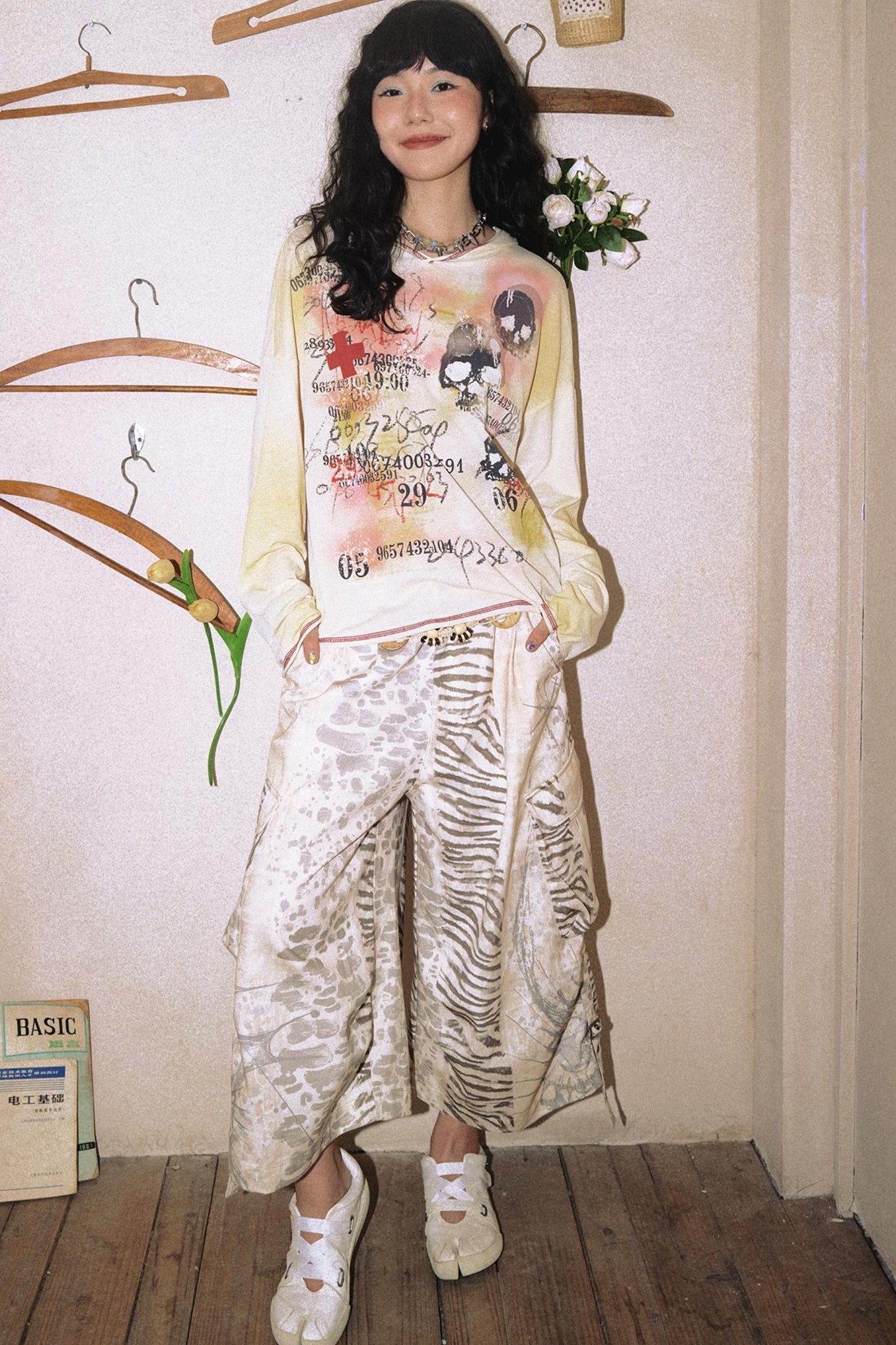 Physical Long Sleeves Full Print Sunscreen Hoodie