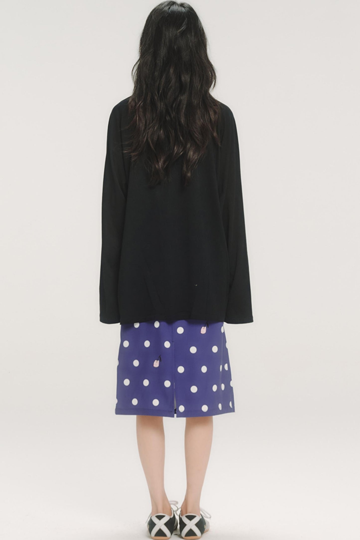 Cherry Polka Dot Skirt