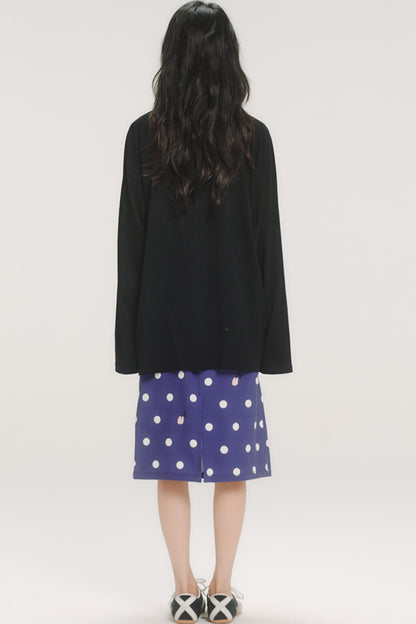 Cherry Polka Dot Skirt