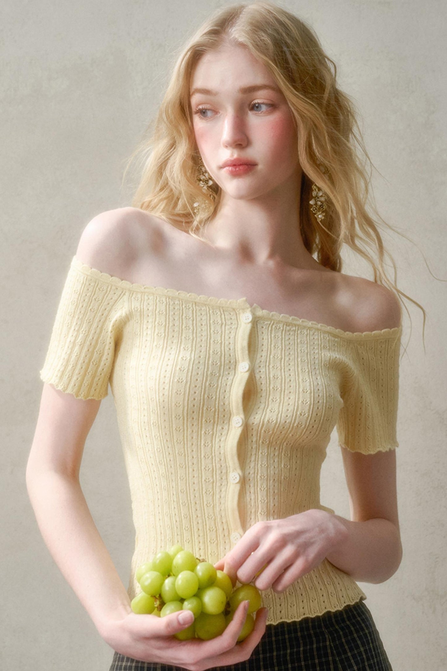 Summer One-Shoulder Cardigan