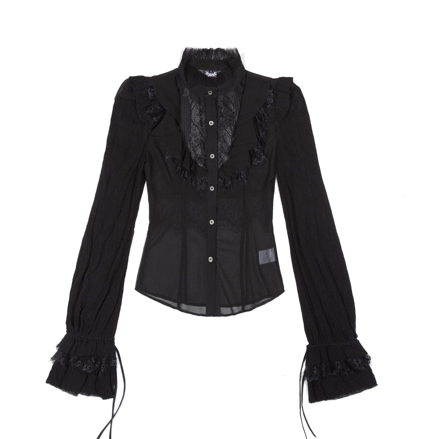 Chiffon Court Tunic Shirt