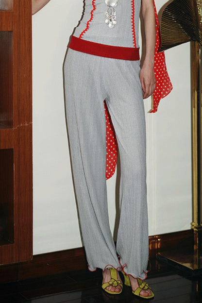 Summer Lace Knit Pants