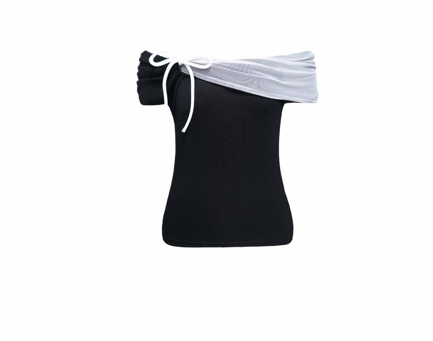 Schlaflose One-Shoulder-Top 