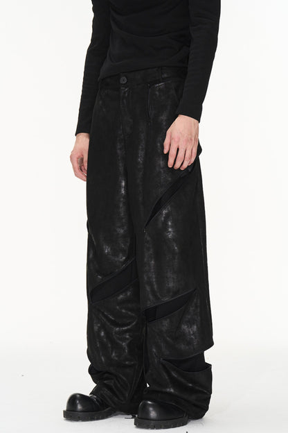 Deconstructed Casual Pants