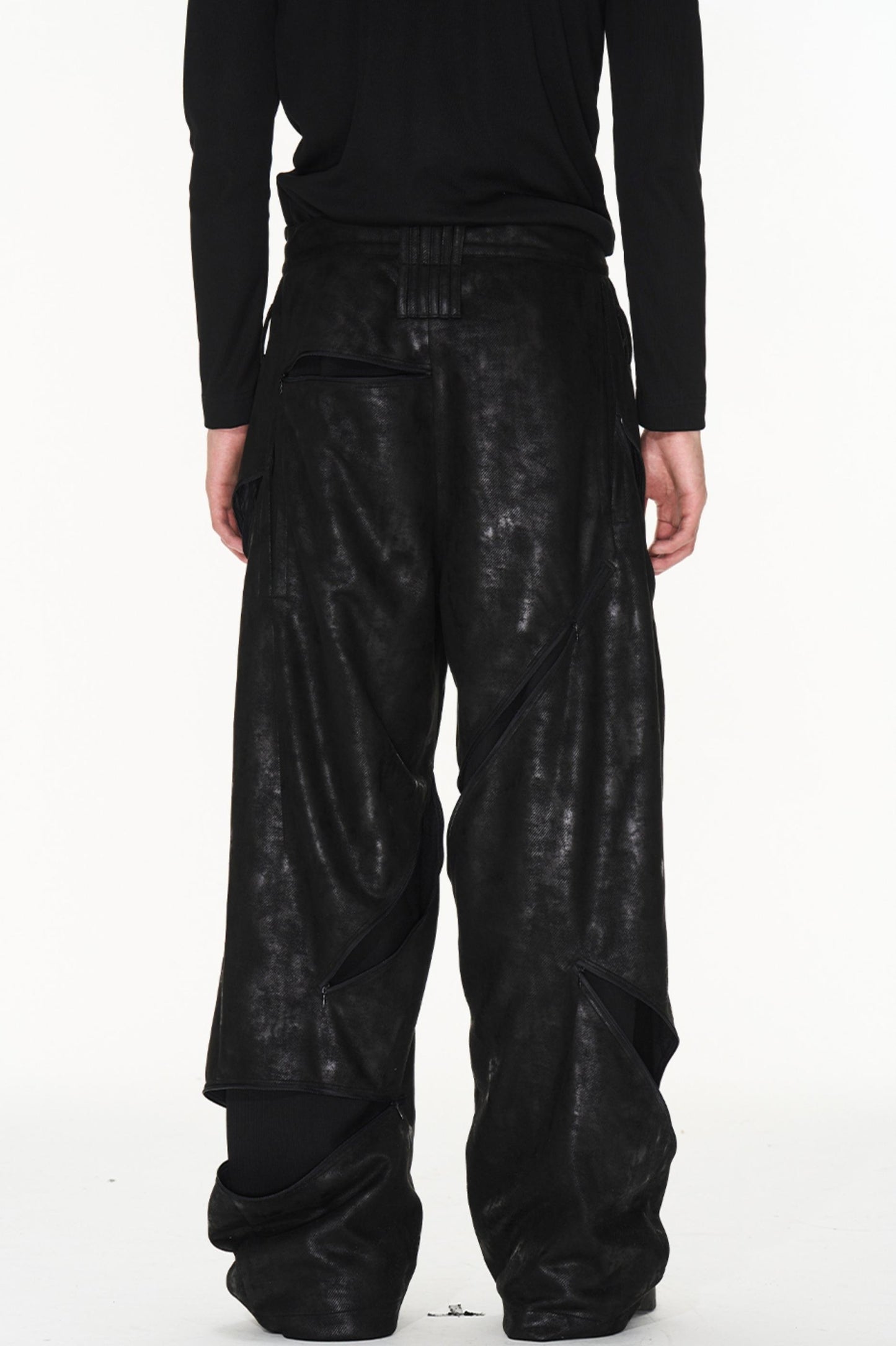 Deconstructed Casual Pants