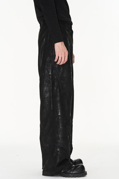 Deconstructed Casual Pants
