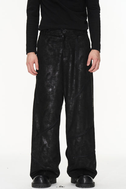 Deconstructed Casual Pants