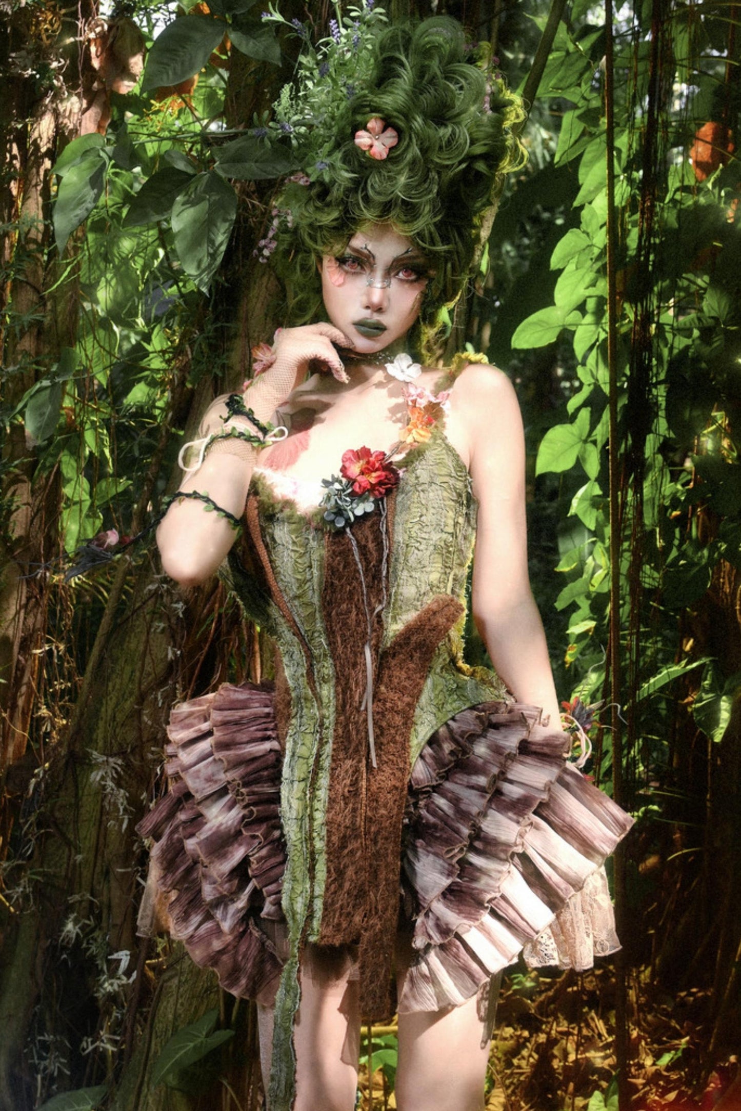 Forest Spirit Corset Dress