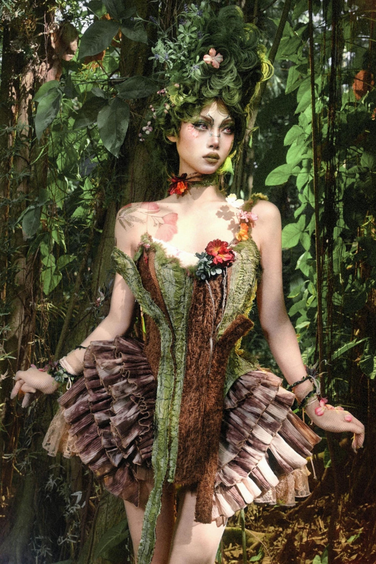 Forest Spirit Corset Dress