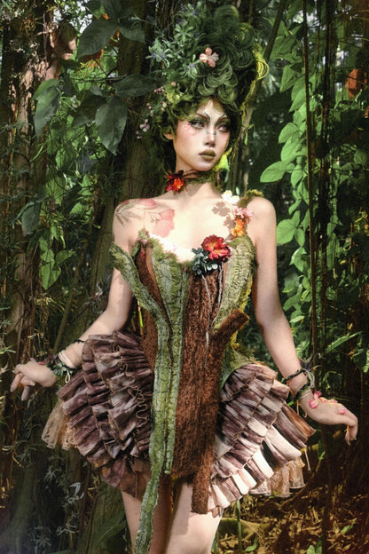 Forest Spirit Corset Dress