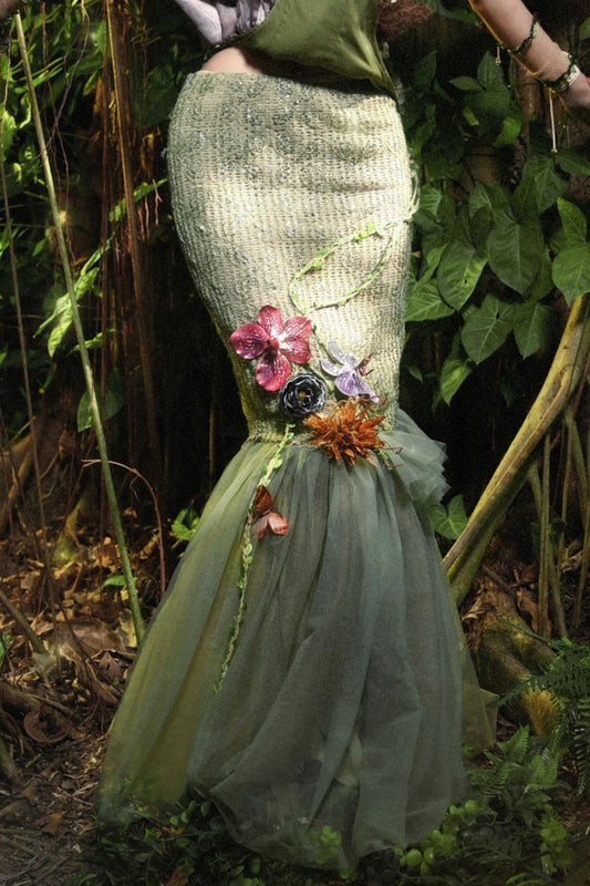 Forest Spirit Fishtail Skirt