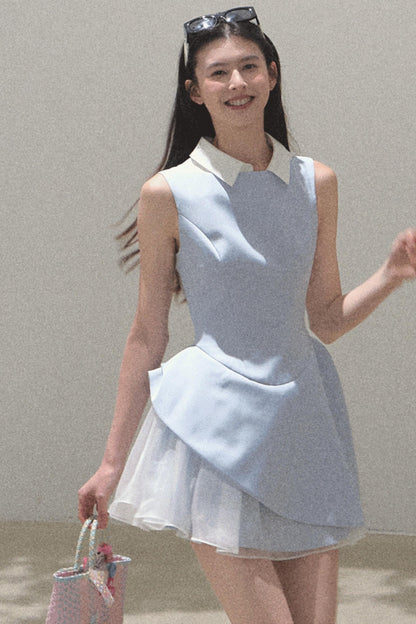 Stunning Choker-Style Saree Dress