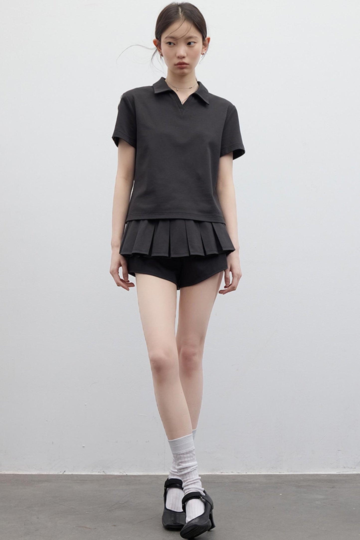 Chill Ballet Sweatpant Skirt Top Set-Up