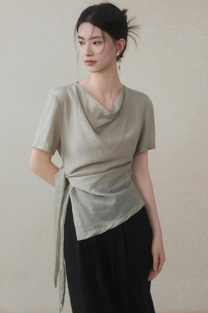 Summer Breeze Tencel Blouse