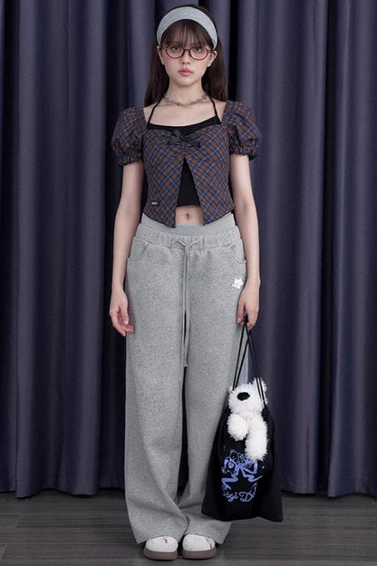 Retro Bow Sweatpants