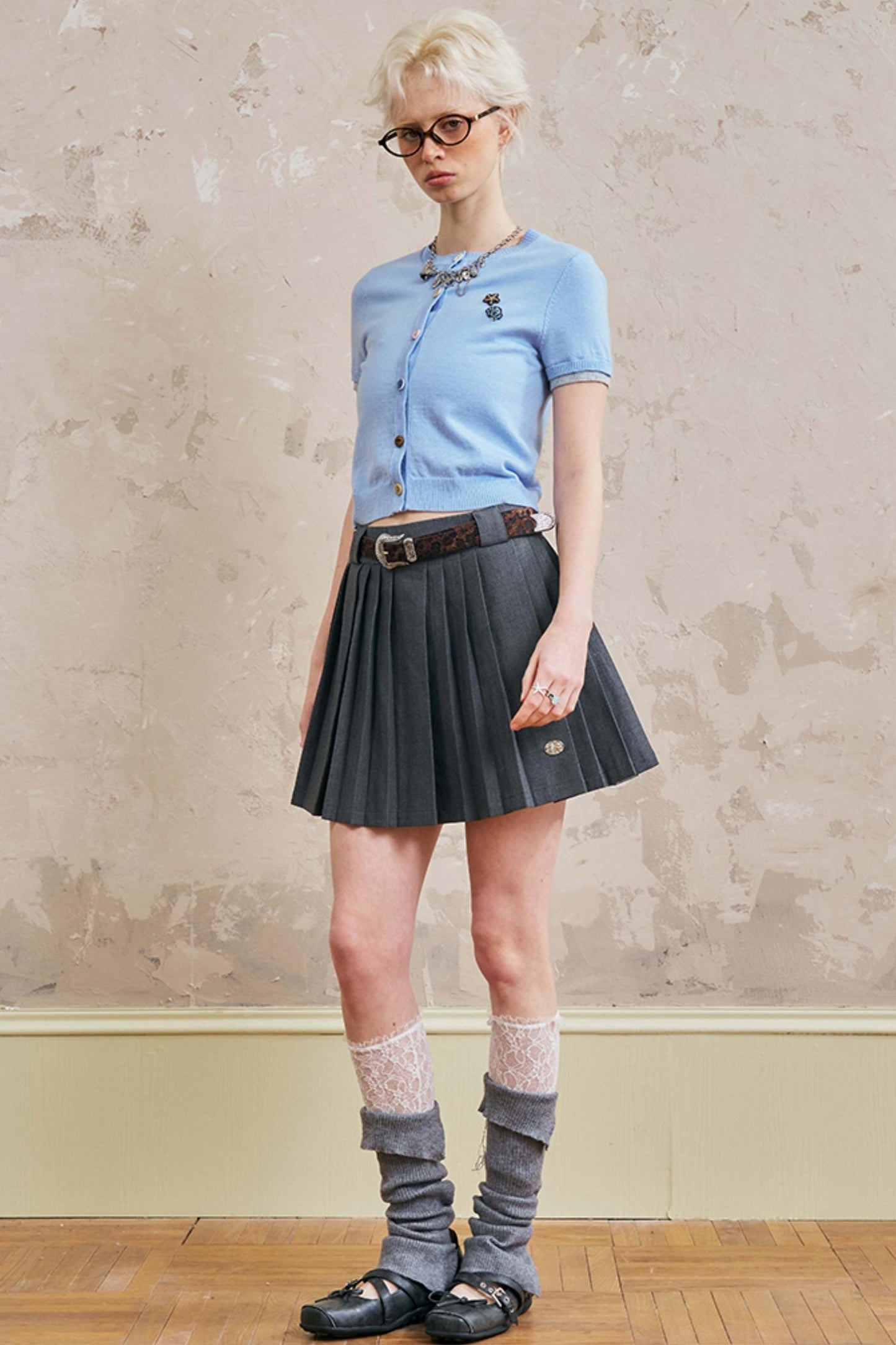 Starfish Bead Knit Cardigan