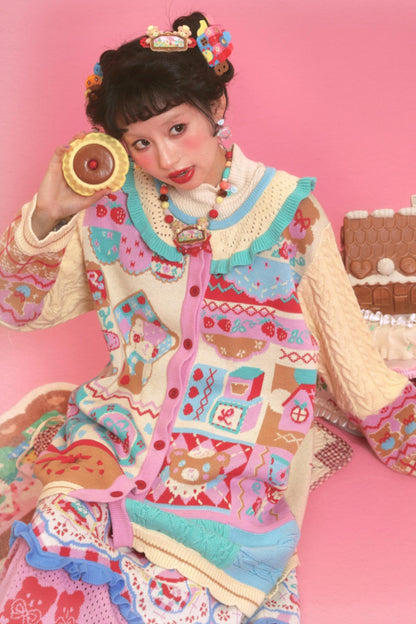 Multi-Piece Patchwork Sweater