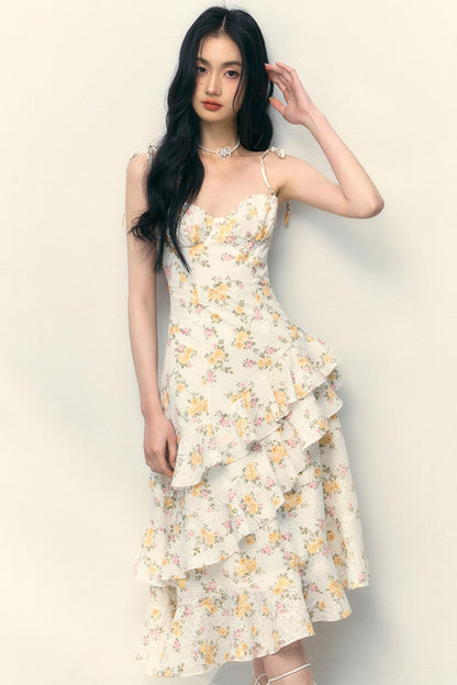 Yellow Rose Cami Dress