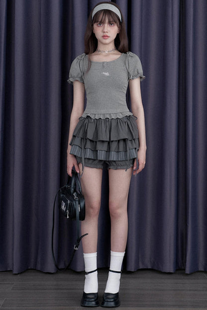 Sweet Lust Bubble Sleeve Top