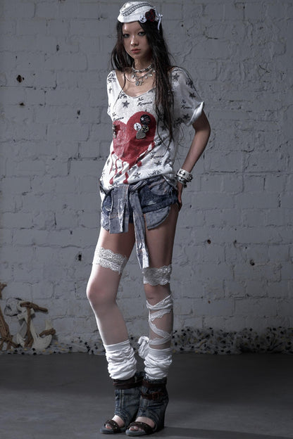 Slim Fit Street Punk Pants