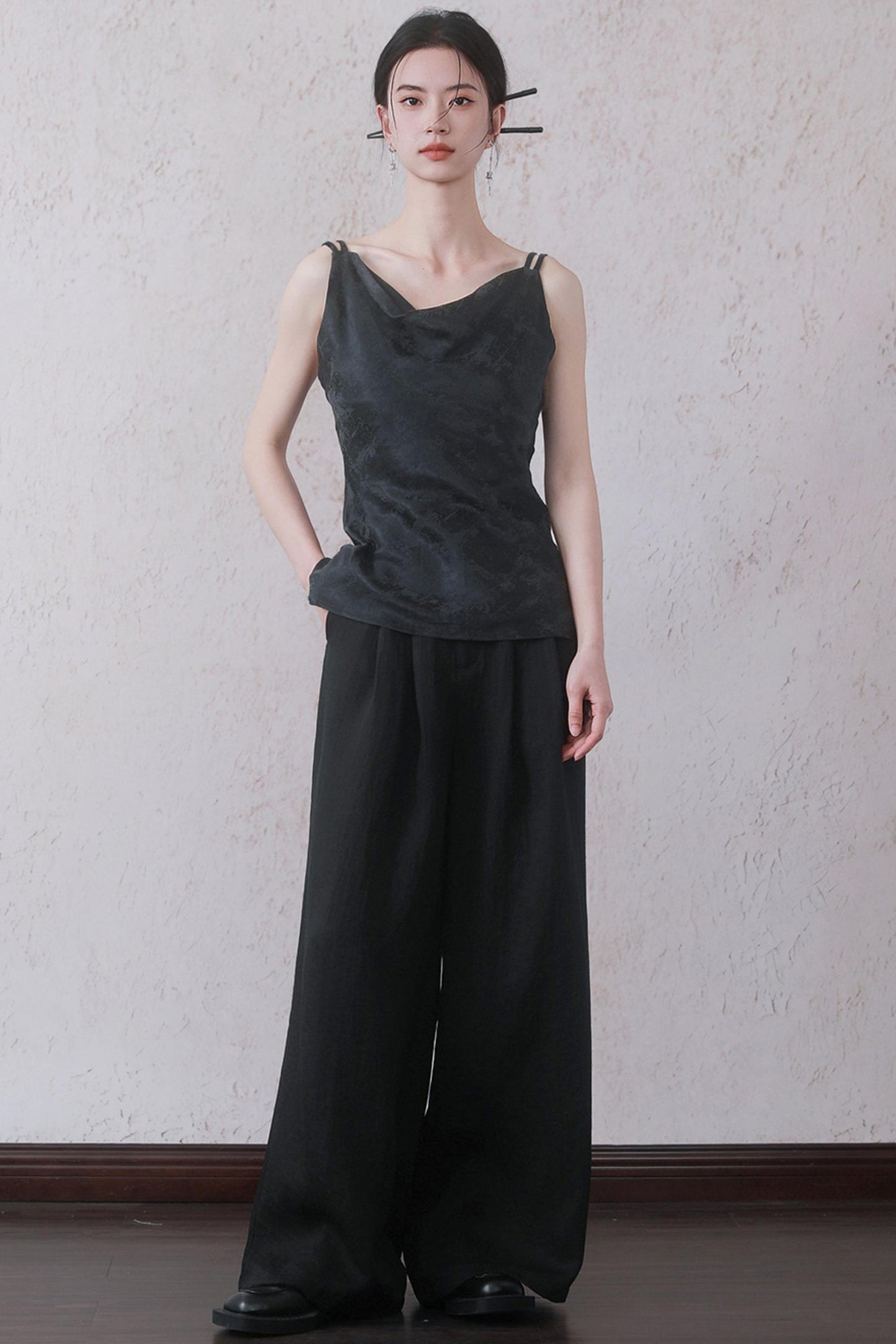 Modern Han-Inspired Suspender Skirt Set-Up