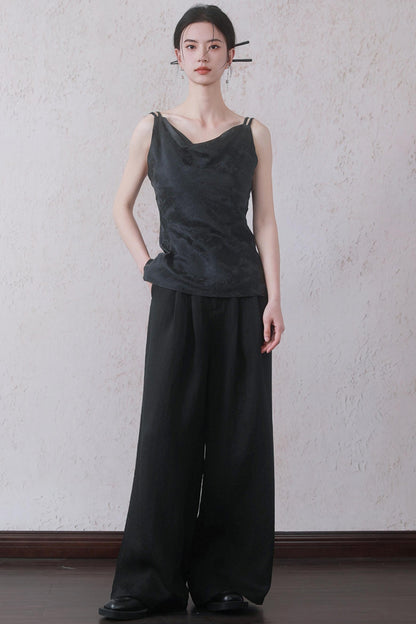 Modern Han-Inspired Suspender Skirt Set-Up