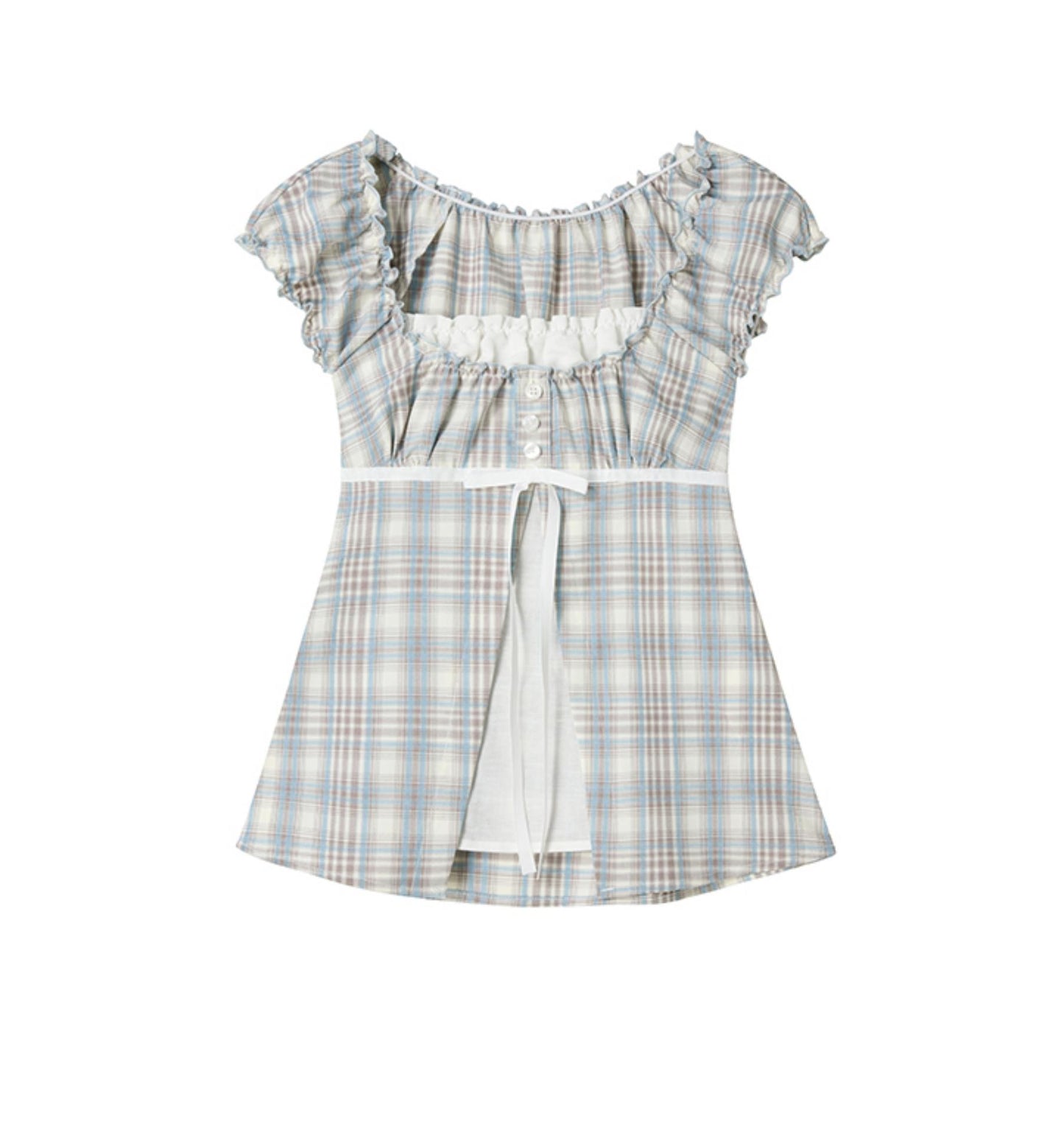 Slim Color Block Shirt