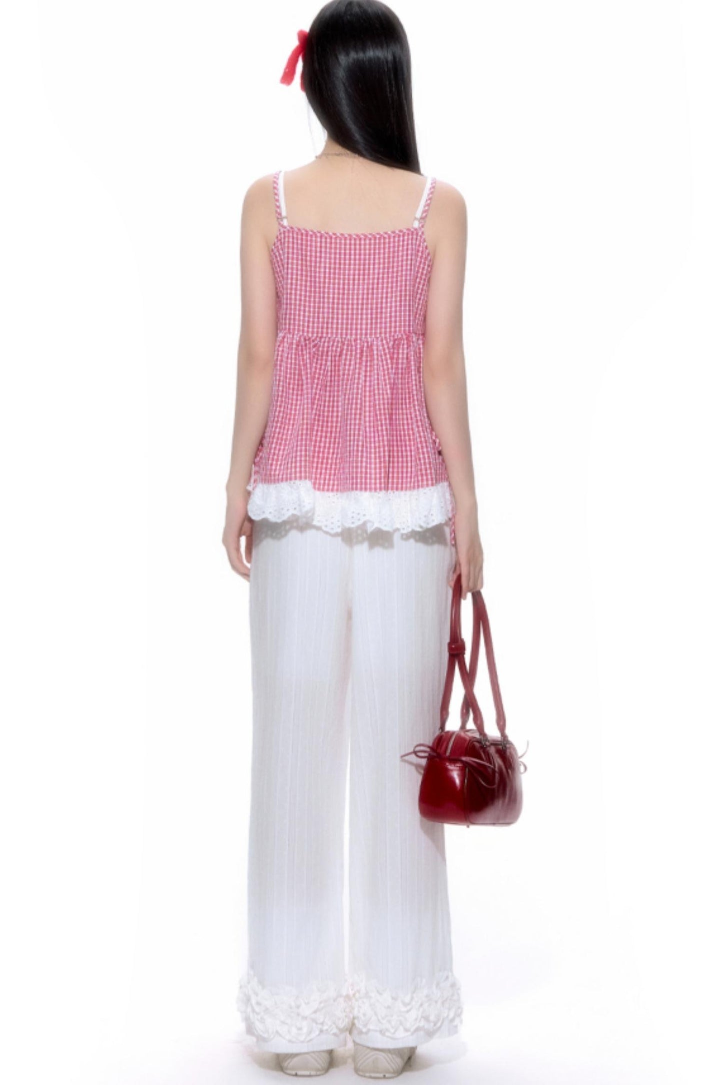 Sweet Lace Halter Top